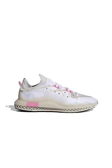 EU-Adidas - 4D Fusio Erkek Ayakkabı - H04508 Krem/Beyaz