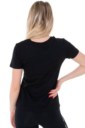 Adele Kadın T-Shirt - V2YI07K8HM0 Siyah - Thumbnail