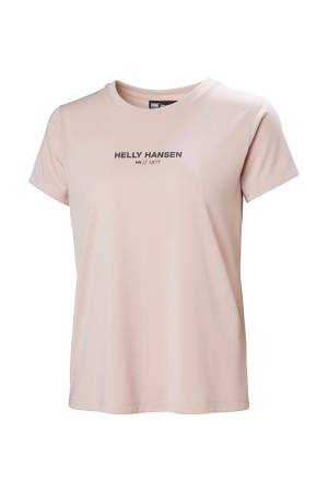 Allure Kadın T-Shirt - 53970 Pudra Pembe - Thumbnail