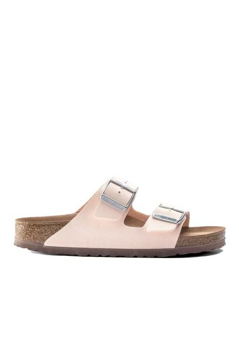 Birkenstock - Arizona Bfbc Earthy Vegan Kadın Terlik - 1019635 Pudra