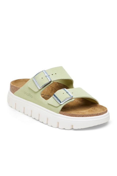 Birkenstock - Arızona Chunky Vl Kadın Terlik - 1026888 Açık Yeşil