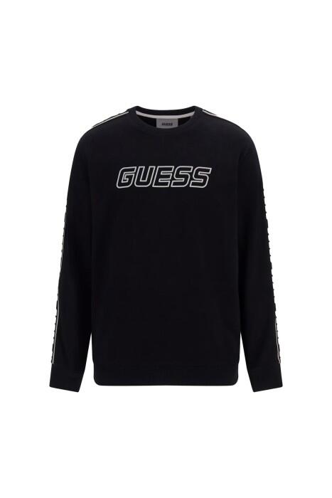 Guess - Arlo Cn Erkek SweatShirt - Z4GQ24K6ZS1 Siyah