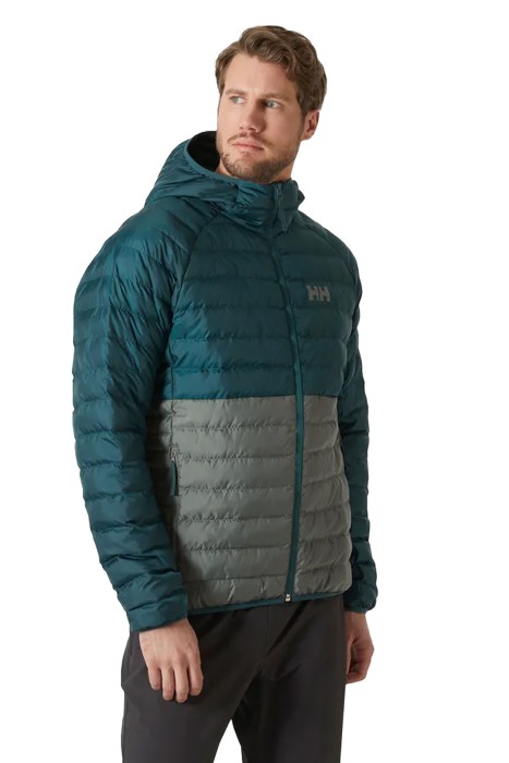 Helly Hansen - Banff Hooded Insulator Erkek Mont -63251 Petrol Yeşili