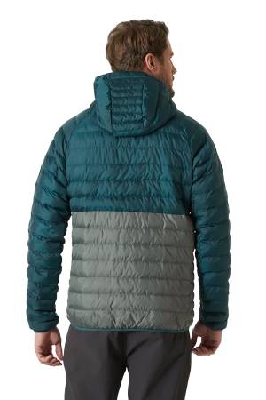 Banff Hooded Insulator Erkek Mont -63251 Petrol Yeşili - Thumbnail