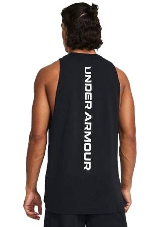 Baseline Cotton Tank Erkek Spor Atlet - 1361901 Siyah - Thumbnail