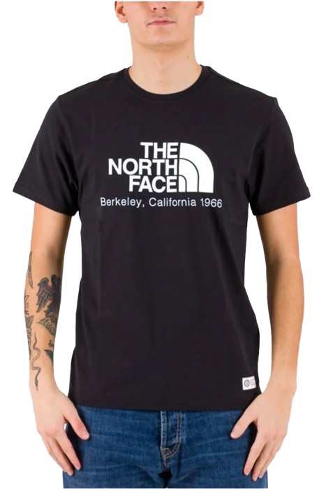 The North Face - Berkeley Calıfornia Tee- In Scrap Mat Erkek T-Shirt - NF0A55GE Siyah