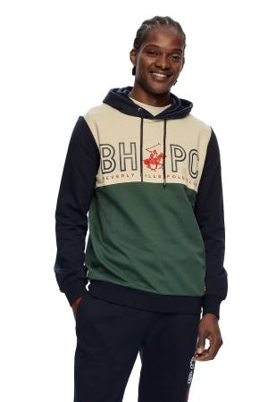 Beverly Hills Polo Club Erkek SweatShirt - 22WMFH13355001 Lacivert - Thumbnail