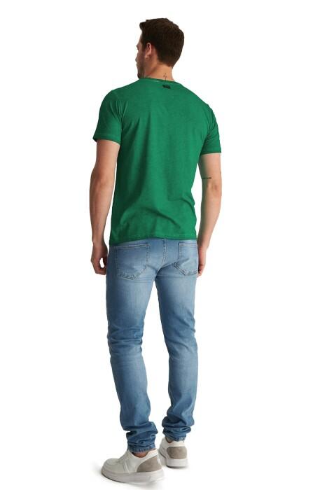 Beverly Hills Polo Club Erkek T-Shirt - 22SMF0K6203801 Yeşil