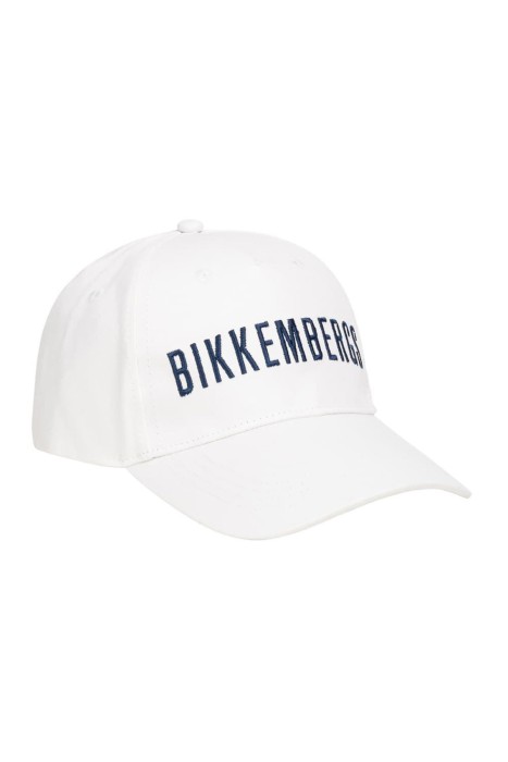 Bikkembergs - Bikkembergs Erkek Şapka - BKCP00472TM Beyaz
