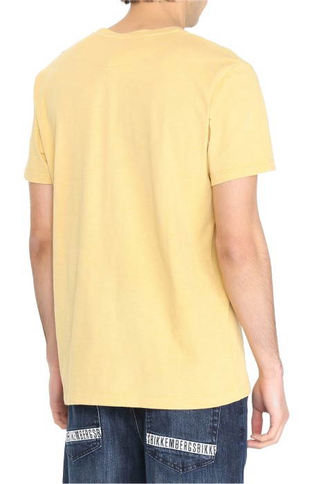 Bikkembergs Erkek T-Shirt - BMT0154 Sarı