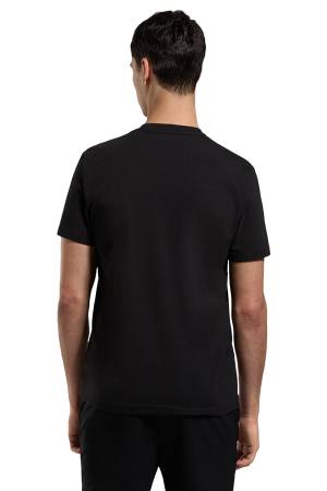 Bikkembergs Erkek T-Shirt - BMT0202 Siyah - Thumbnail