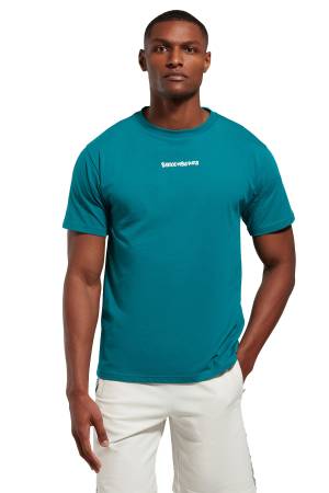 Bikkembergs Erkek T-Shirt - PBMT0059 Mint Yeşili - Thumbnail