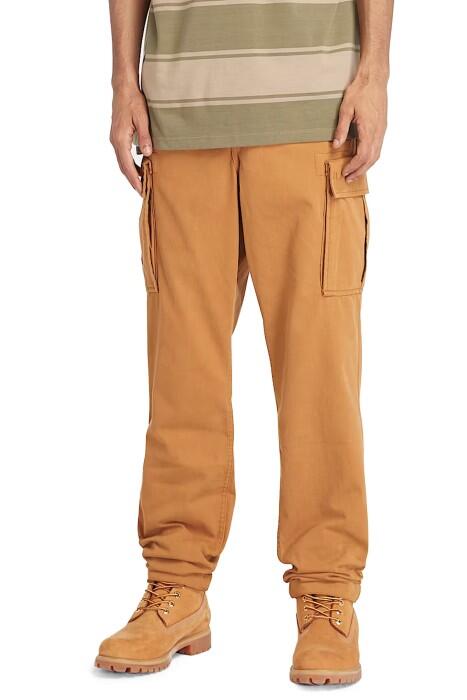 Timberland - Brookline Twill Cargo Erkek Pantolon - TB0A5TVY Açık Kahverengi