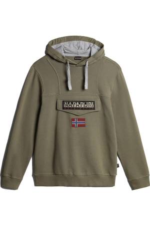 Burgee Sum 4 Erkek Sweatshirt - NP0A4GBG Koyu Yeşil - Thumbnail