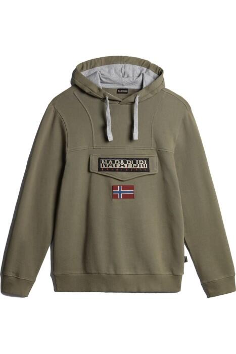 Burgee Sum 4 Erkek Sweatshirt - NP0A4GBG Koyu Yeşil