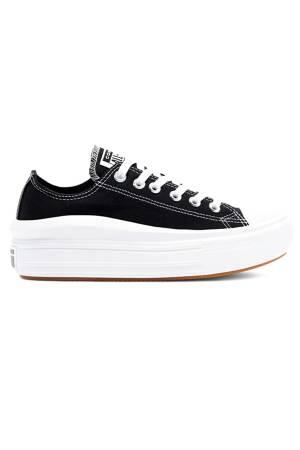 Canvas Color Chuck Taylor All Star Move Kadın Sneaker - 570256C Siyah - Thumbnail