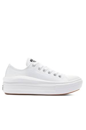 Canvas Color Chuck Taylor All Star Move Kadın Sneaker - 570257C Beyaz - Thumbnail