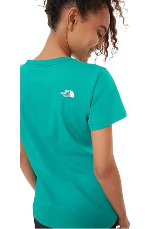 Cb S/S Easy Tee Kadın T-Shirt - NF00C256 Yeşil - Thumbnail