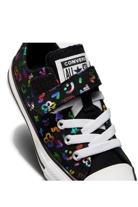 Chuck Taylor All Star Doodles Çocuk Sneaker - A07218C Siyah