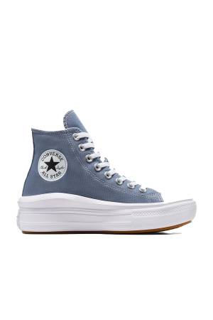 Chuck Taylor All Star Move Kadın Platform Ayakkabı - A06500C Mavi - Thumbnail