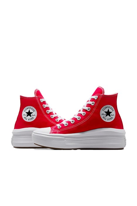 Chuck Taylor All Star Move Kadın Platform Sneaker - A09073C Kırmızı