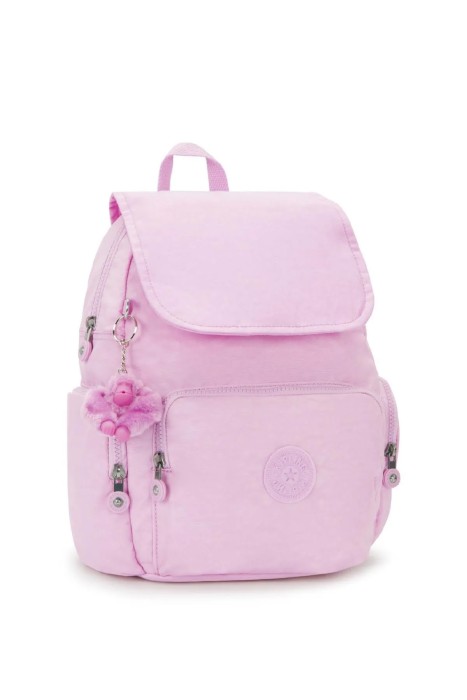 City Zip Mini Basic Kadın Sırt Çantası - KI6046 Pembe