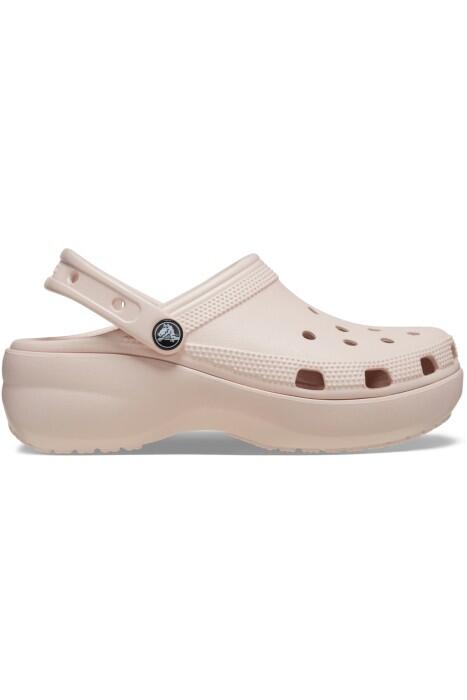 Crocs - Classic Platform Clog Kadın Terlik - 206750 Bej