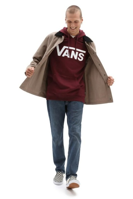 Vans - Classic Po Hoodie Ii Erkek SweatShirt - VN0A456B Bordo