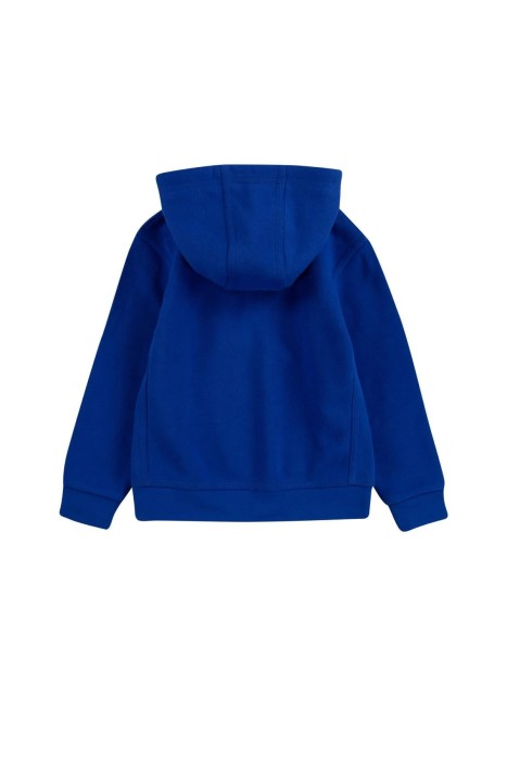 Nike Kids - Club Hbr Pullover Çocuk Kapüşonlu SweatShirt - 86G703 Mavi