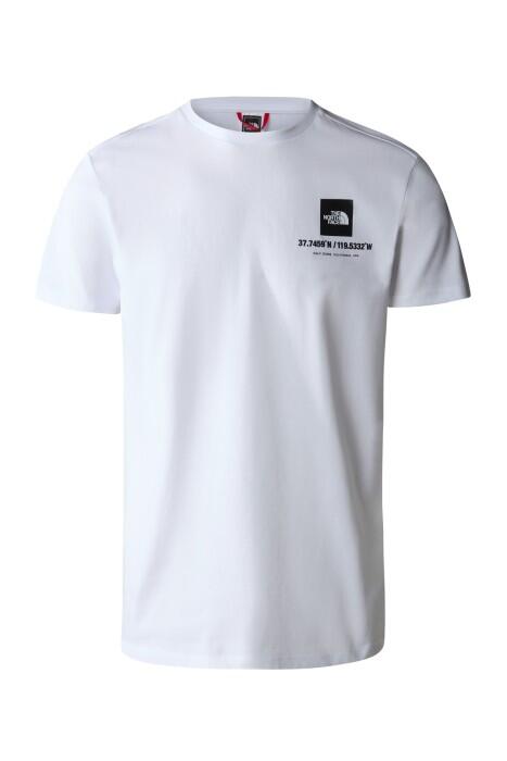 The North Face - Coordinates S/S Tee - Eu Erkek T-Shirt - NF0A826X Beyaz