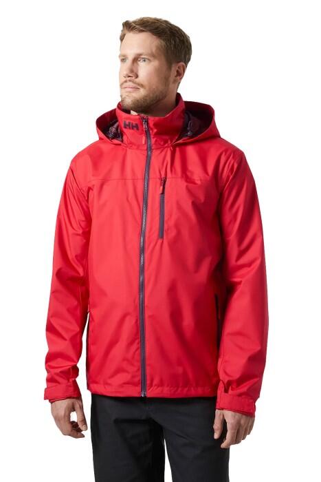 Helly Hansen - Crew Hooded Erkek Mont 2.0 - 34443 Kırmızı