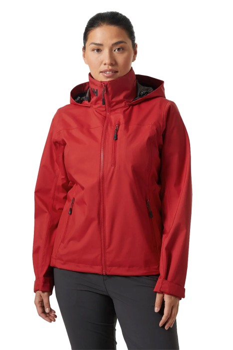 Helly Hansen - Crew Hooded Kadın Mont 2.0 - 34448 Kırmızı