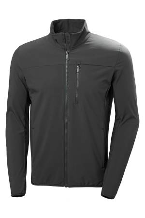 Crew Softshell 2.0 Erkek Ceket - 30223 Koyu Gri - Thumbnail