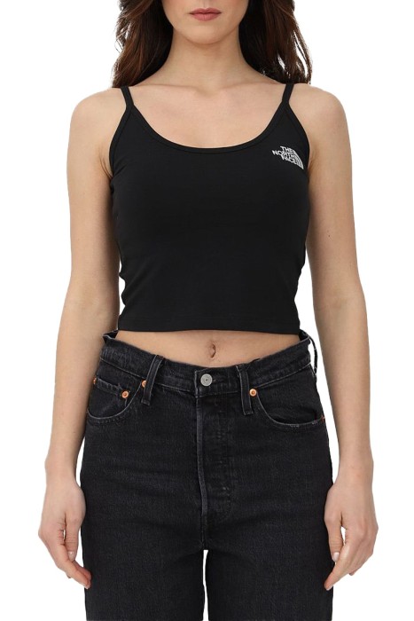 Crop Tank Kadın Atlet - NF0A55AQ Siyah