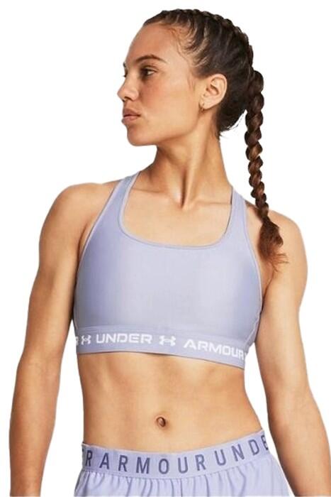 Under Armour - Crossback Mid Kadın Bra - 1361034 Açık Mavi