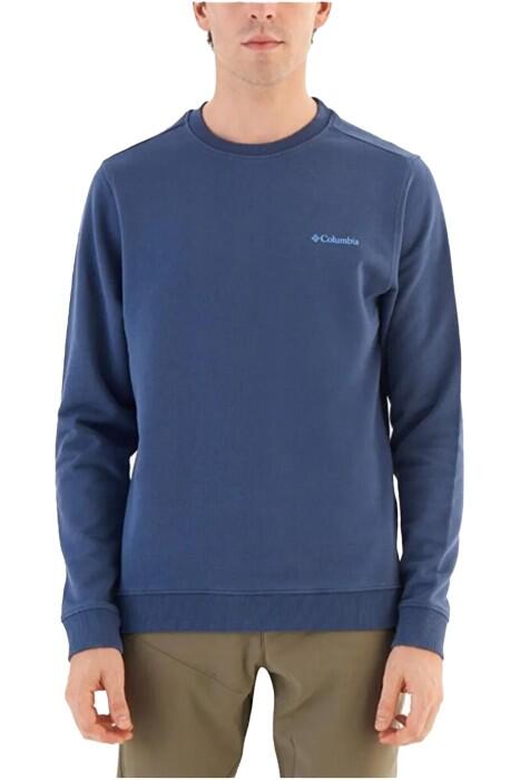 Columbia - CSC Basic Crew Erkek Sweatshirt - CS0204 Dağ Mavisi