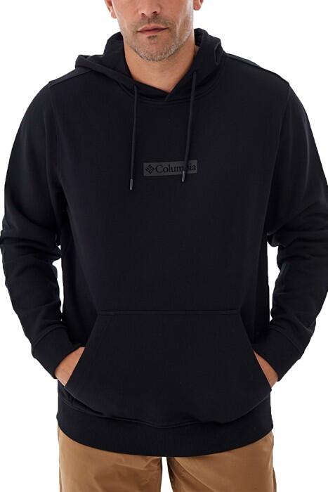 CSC Framed Puff Erkek Kapüşonlu Sweatshirt - CS0380 Siyah