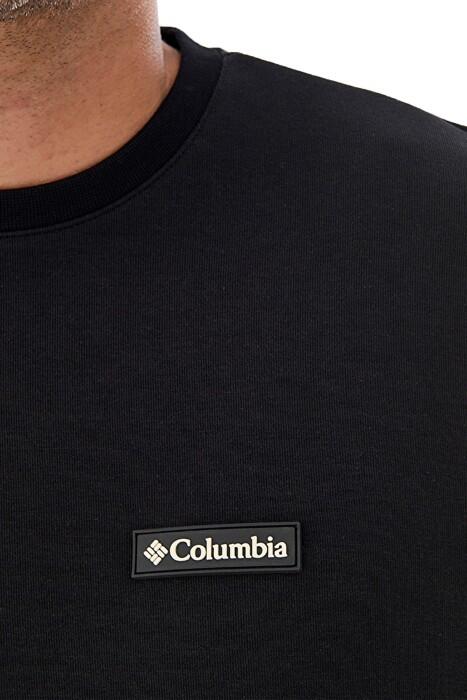 CSC Gem Columbia Label Erkek Sweatshirt - CS0382 Siyah