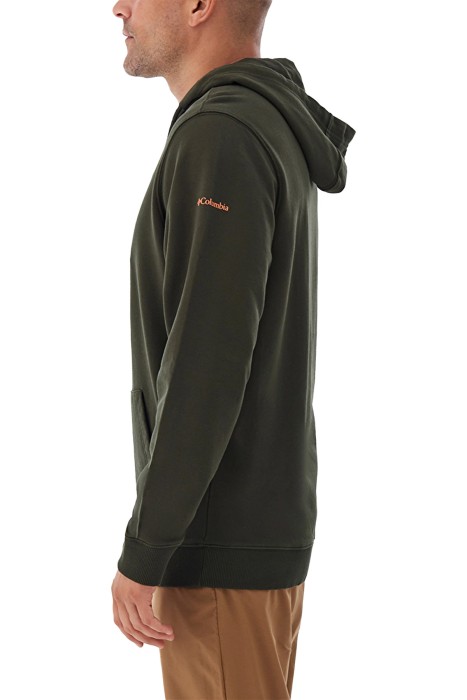 CSC Linear Drifts Erkek Kapüşonlu Sweatshirt - CS0392 Koyu Yeşil