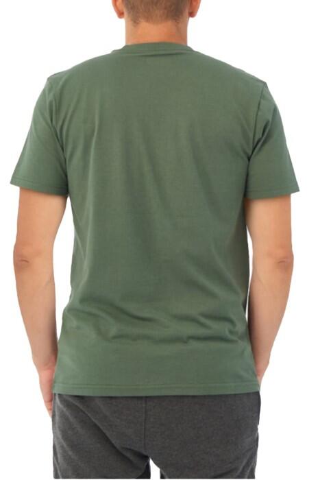 CSC M Basic Logo Brushed Erkek Kısa Kollu T-Shirt - CS0282 Yeşil