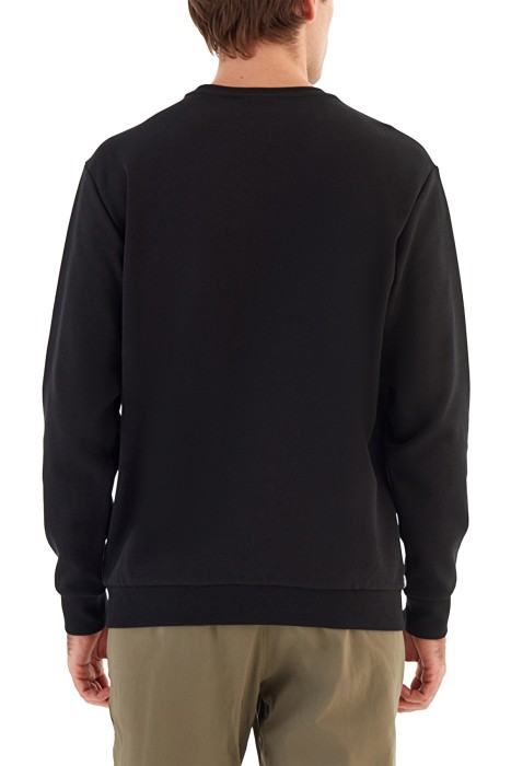 CSC Nature And Back Erkek Sweatshirt - CS0329 Siyah