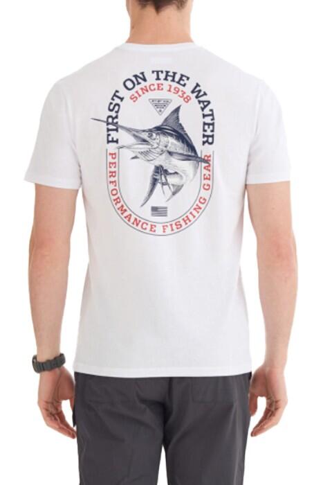 CSC Pfg Fotw Classic Billfish Erkek Kısa Kollu T-Shirt Beyaz