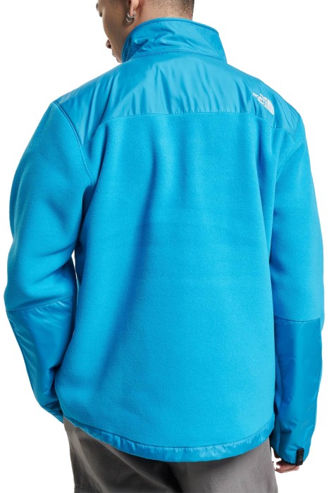 Denalı Erkek Tam Boy Fermuarlı Sweatshirt - NF0A7UR2 Mavi