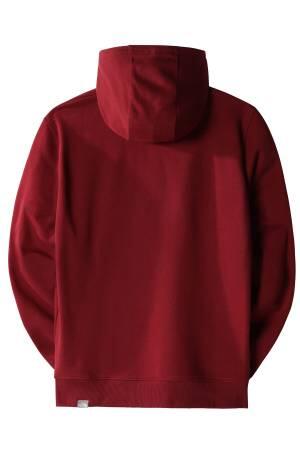 Drew Peak Pullover Hoodie Erkek SweatShirt- NF00AHJY Bordo - Thumbnail