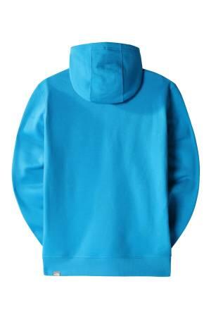 Drew Peak Pullover Hoodie Erkek SweatShirt- NF00AHJY Mavi - Thumbnail