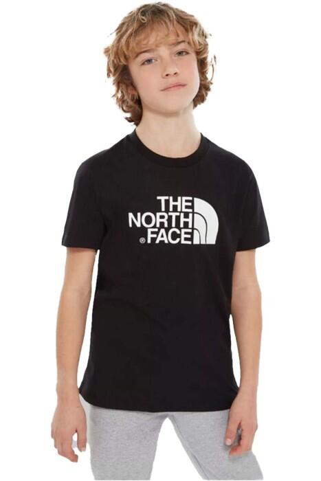 The North Face - Easy Tee Çocuk T-Shirt - NF00A3P7 Siyah/Beyaz