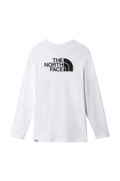 The North Face - Easy Tee - Eu Erkek Uzun Kollu T-Shirt - NF0A2TX1 Beyaz