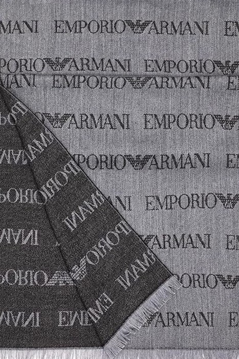 Emporio Armani Erkek Atkı - 625060CC786 Gri