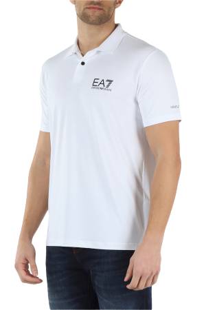 Emporio Armani Erkek Polo Yaka T-Shirt - 8NPF23PJEMZ Beyaz - Thumbnail