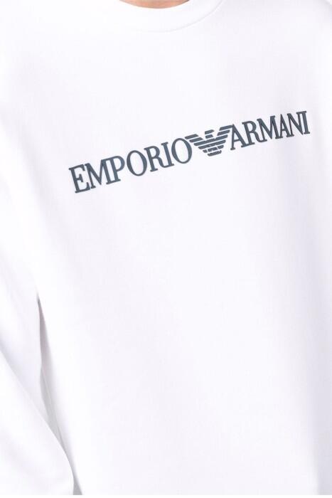 Emporio Armani Erkek SweatShirt - 8N1MR61JRIZ Ekru